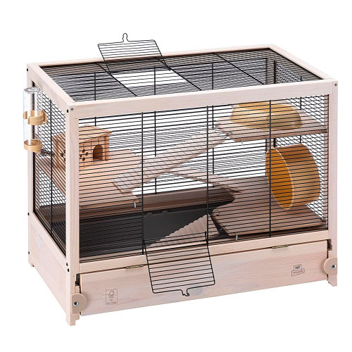Деревяна клітка Ferplast Hamsterville для хом`яків та мишей