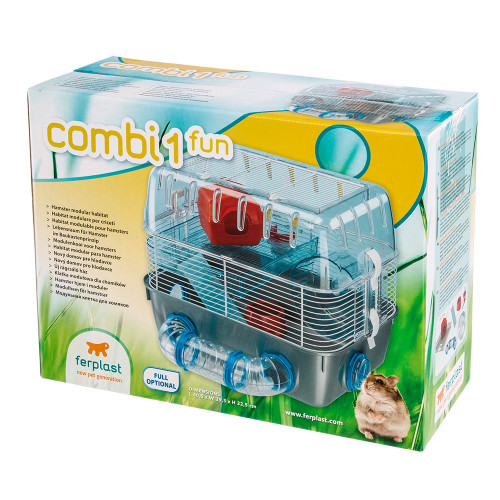 Клітка Ferplast Combi 1 Fun для хом`яків з ігровою зоною