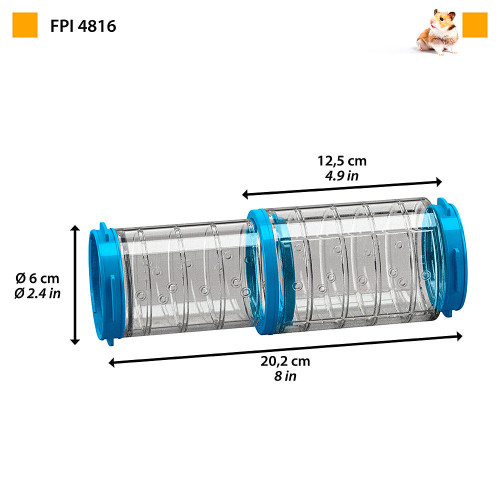 Телескопічний тунель Ferplast FPI 4816 для кліток хом`яків