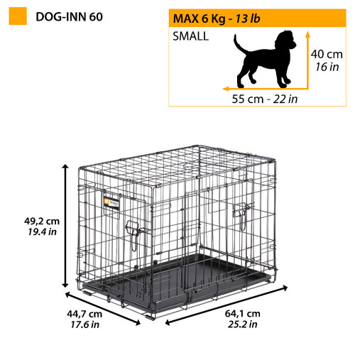 Складна клітка для собак Ferplast Dog-Inn 60