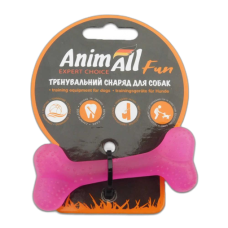 Іграшка AnimAll Fun кістка, фіолетова, 8 см