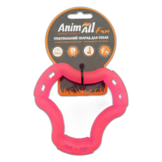 Іграшка AnimAll Fun кільце 6 сторін, коралове, 12 см