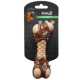 Іграшка AnimAll GrizZzly кісточка з ароматом м`яса, 13.5 см, коричнева