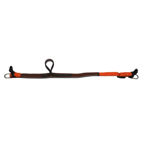 Комплект AnimAll VetLine Double Guard нашийник з протипаразитарною стрічкою, 25 мм, 400 - 500 мм, помаранчевий