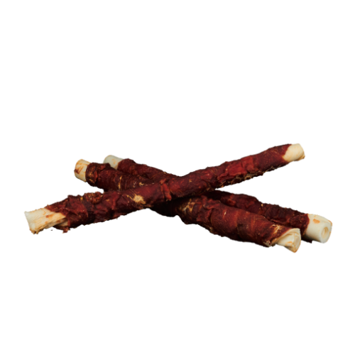 Ласощі AnimAll Snack для собак, стік з качиним філе, 25.5×3 см, 500 г