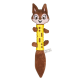 Игрушка AnimАll GrizZzly Белка для собак, 44 см