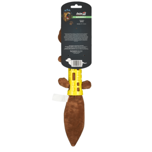 Игрушка AnimАll GrizZzly Белка для собак, 44 см