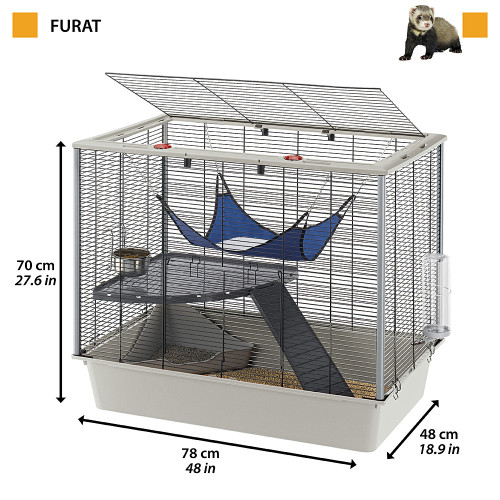 Клітка Ferplast Furat для тхорів і щурів