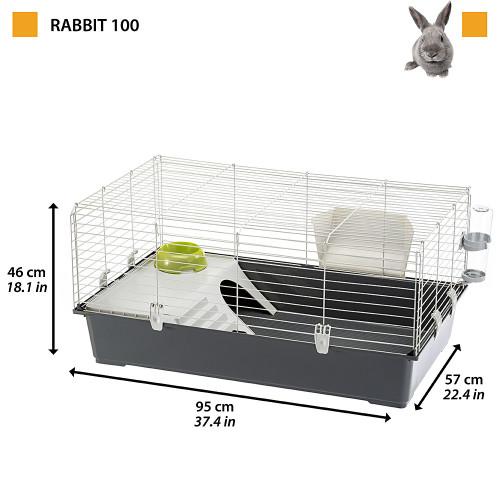 Клітка Ferplast Rabbit 100 для кроликів та морських свинок