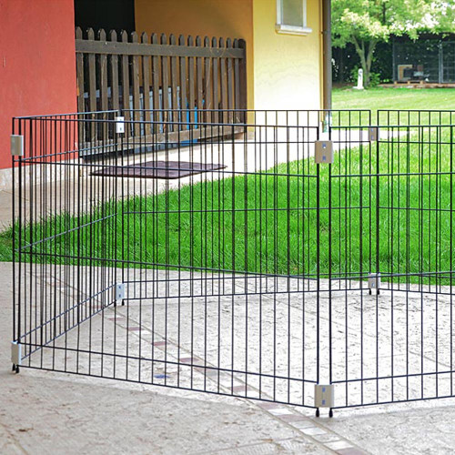 Загін для собак і цуценят Ferplast Dog Training, можна використовувати як перегородку