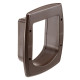 Тунель Ferplast для дверей Swing Microchip Brown