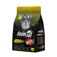 Сухий корм AnimAll для собак, зі свіжою куркою, 2.5 кг