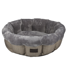 Лежак-кошик AnimAll Mary для котів та собак, колір сірий, M 60х60х17 см