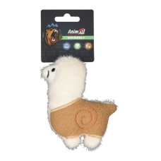 Игрушка AnimАll GrizZzly мягкая Лама для собак, 13 см