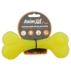 Игрушка AnimAll Fun кость, желтая, 15 см
