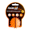 Игрушка AnimAll Fun мяч каштан для собак, оранжевая