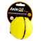 Игрушка AnimAll Fun тренировочный мяч для собак, 7 см, желтая