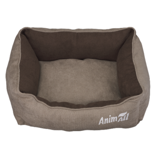 Лежак AnimAll Nena для котів та собак, колір бежевий, S 45х35х16 см