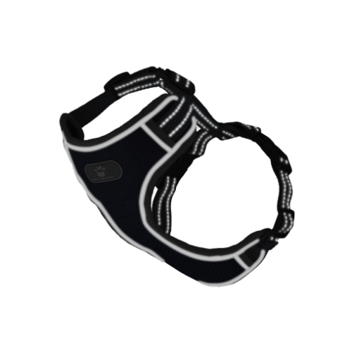 Шлея AnimAll HL-8005-2 для собак, темно-синя, M, 30-36 см/38-64 см