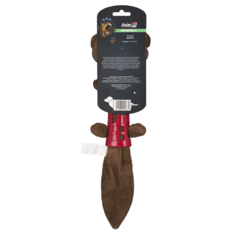 Игрушка AnimАll GrizZzly Обезьяна для собак, 39 см