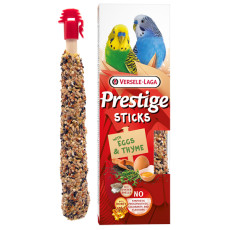 Versele-Laga Prestige Sticks Small Parrot Eggs & Thyme ВЕРСЕЛЕ-ЛАГА ЯЙЦЯ ТА ЧЕБРЕЦЬ ласощі для хвилястих папуг 2х30г