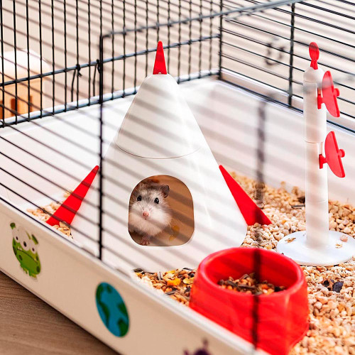 Клітка Ferplast Cage Criceti 9 Space Gray для хом`яків