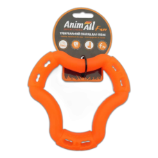 Іграшка AnimAll Fun кільце 6 сторін, помаранчеве, 15 см