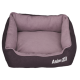Лежанка AnimAll Nena S Velours Berry для собак і котів, коричнева, 45×35×16 см