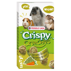 Лакомство Versele-Laga Crispy Crunchies Hay + Carrot для кроликов, 75 г