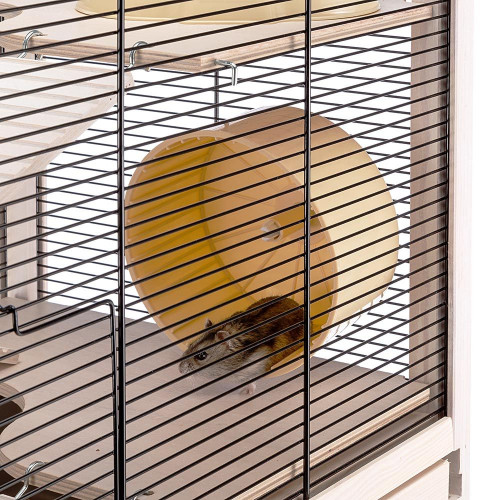 Деревяна клітка Ferplast Hamsterville для хом`яків та мишей