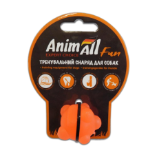 Игрушка AnimAll Fun шар-молекула, оранжевая, 3 см