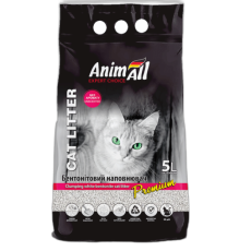 Бентонітовий наповнювач AnimAll Premium Classic без аромату, для котів, 5 л