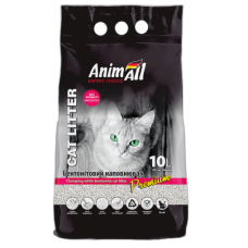 Бентонітовий наповнювач AnimAll Premium Classic без аромату, для котів, 10 л