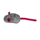 Іграшка AnimAll Fun Mouse з пищалкою для котів, 15 см