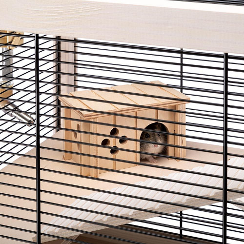 Деревяна клітка Ferplast Hamsterville для хом`яків та мишей