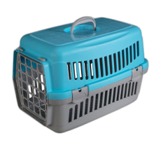 Переноска Animall CNR-102 для котів та собак, 48.5×32.5×32.5 см, сіро-блакитна