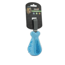 Игрушка AnimAll GrizZzly Куриная ножка, для собак, 25×7.2×5.8 см, синяя