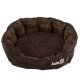 Лежак AnimAll Royal для котів та собак, колір коричневий, M 53х47х21 см