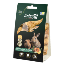 Ласощі AnimAll для гризунів сушене яблуко, 50 г