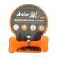 Іграшка AnimAll Fun кістка, помаранчева, 8 см