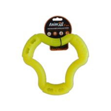 Игрушка AnimAll Fun кольцо 6 сторон, желтое, 20 см
