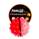 Іграшка AnimAll Fun м`яч каштан для собак, 7 см, коралова