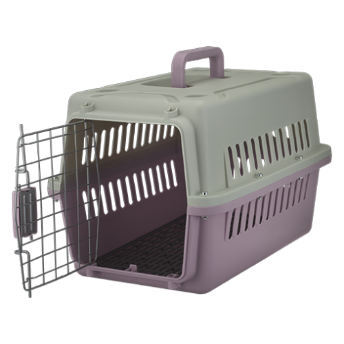 Переноска AnimAll PS-01 для котів та собак, фіолетова, 48×32×30 см