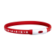 Нашийник AnimAll LED для собак, розмір M, 55 см, червоний /помаранчевий