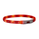 Нашийник AnimAll LED для собак, розмір M, 55 см, червоний /помаранчевий