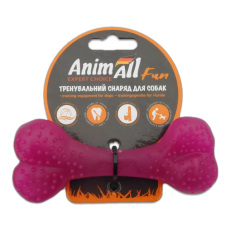 Игрушка AnimAll Fun кость, фиолетовая, 12 см