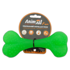 Игрушка AnimAll Fun кость, зеленая, 15 см