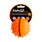 Игрушка AnimAll Fun мяч каштан для собак, 7 см, оранжевая