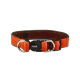 Комплект AnimAll VetLine Double Guard нашийник з протипаразитарною стрічкою, 20 мм, 320 - 400 мм, помаранчевий