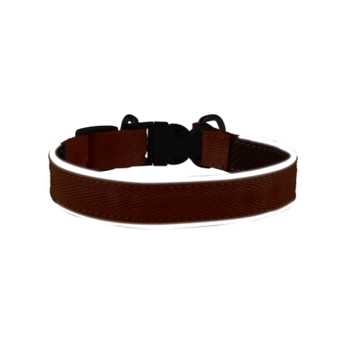 Комплект AnimAll VetLine Double Guard нашийник з протипаразитарною стрічкою, 20 мм, 320 - 400 мм, помаранчевий